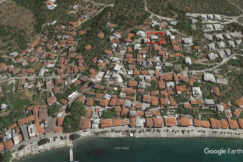 Вилла Mesonisi Με Υπέροχη Θέα Στον Παγασητικό!! Афиссос Экстерьер фото